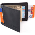 Men's Slim Leather Wallet with Money Clip Bifold Minimalist RFID Blocking Card by DailySale
