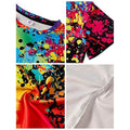 Men's T-shirt 3D Print Print Short Sleeve Going out Tops Streetwear by DailySale