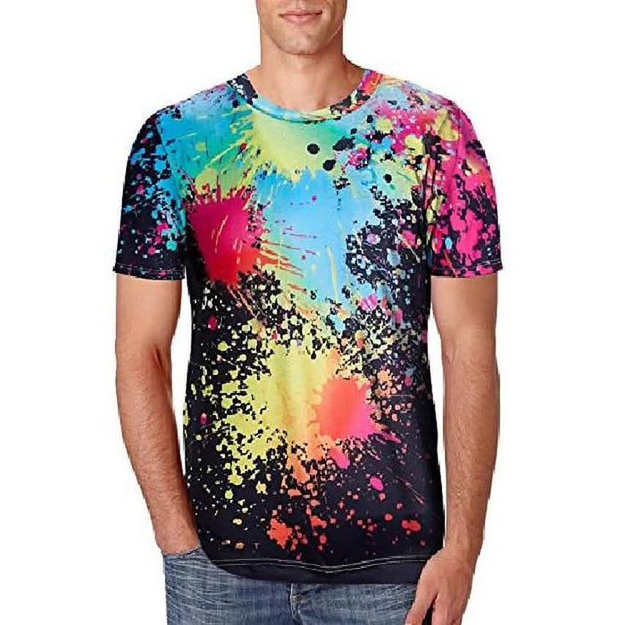 Men's T-shirt 3D Print Print Short Sleeve Going out Tops Streetwear by DailySale