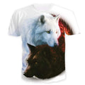 Men's T-Shirt Graphic Animal Plus Size Print Short Sleeve Halloween Tops by DailySale