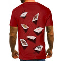 Men's T-Shirt Graphic Simulation Short Sleeve Casual Tops by DailySale