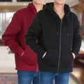 Men's Thick Sherpa Lined Full Zip Hoodie Jackets by DailySale