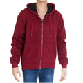 Men's Thick Sherpa Lined Full Zip Hoodie Jackets by DailySale