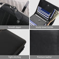 Men's Trifold Clutch Leather Wallet ID Card Holder by DailySale