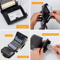 Men's Trifold Clutch Leather Wallet ID Card Holder by DailySale