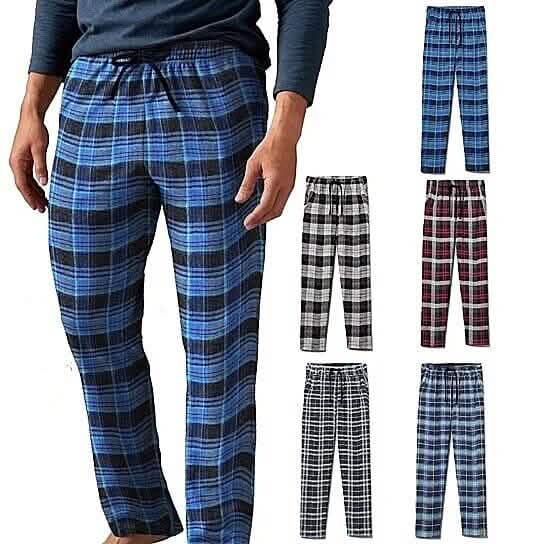 Men's Ultra Soft Flannel Plaid Pajama Lounge Pants by DailySale