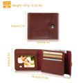 Men's Wallet PU Leather BiFold RFID Blocking Card Holder by DailySale