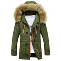 Men's Winter Hooded Down Coat Parkas by DailySale