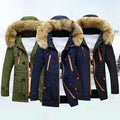 Men's Winter Hooded Down Coat Parkas by DailySale