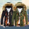 Men's Winter Hooded Down Coat Parkas by DailySale