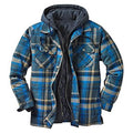Men's Winter Parka Jacket Cotton Hooded Shirt Jacket by DailySale
