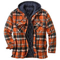 Men's Winter Parka Jacket Cotton Hooded Shirt Jacket by DailySale