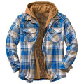 Men's Winter Parka Jacket Cotton Hooded Shirt Jacket by DailySale