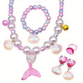 Mermaid-Themed Jewelry Set for Youngsters by DailySale