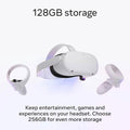 Meta Quest 2 — Advanced All-In-One Virtual Reality Headset (Refurbished) by DailySale