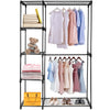 Metal Closet Deluxe Double Rod