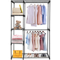 Metal Closet Deluxe Double Rod by DailySale