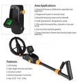 Metal Detector Deep Sensitive Waterproof Gold Finder Tracker by DailySale