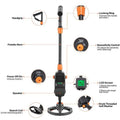 Metal Detector Deep Sensitive Waterproof Gold Finder Tracker by DailySale
