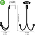 Metal Double Hanging Storage Hooks on Doors by DailySale