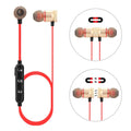 Metal Magnetic Wireless Bluetooth Earphone Sports Headset Stereo Bass by DailySale