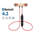 Metal Magnetic Wireless Bluetooth Earphone Sports Headset Stereo Bass by DailySale