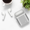 Metallic Wireless Earbuds & Charging Case Set by DailySale