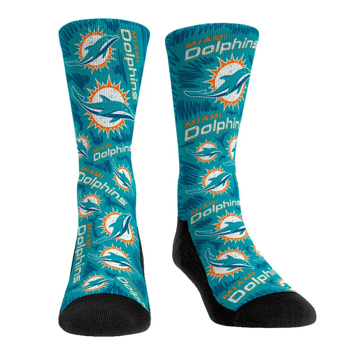 Miami Dolphins - Logo Sketch by Rock 'Em Socks