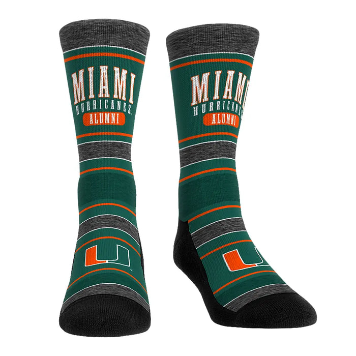 Miami Hurricanes - Alumni by Rock 'Em Socks