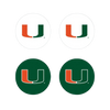 Miami Hurricanes Thumbgripz | Pack of 2 Pairs