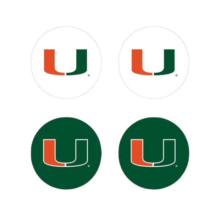 Miami Hurricanes Thumbgripz | Pack of 2 Pairs by Varsity Gripz