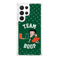 Miami Hurricanes X Betty Boop HD Samsung Galaxy S22 Phone Case by Affinity Bands