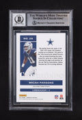 Micah Parsons 2021 Panini Chronicles Rookie Card Autograph by Price Is Right Miami