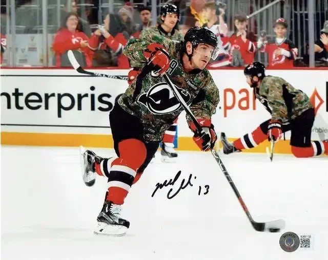 Michael Cammalleri New Jersey Devils Autographed 8x10 Photo Beckett Holo by Price Is Right Miami