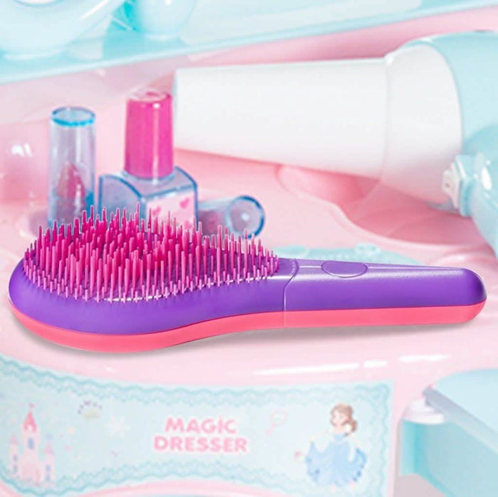 Michel Mercier Kids Detangling Brush Purple - For Fine Hair by DailySale