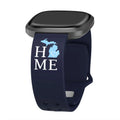 Michigan HD Fitbit Versa 3 & Sense 1 Watch Band by Affinity Bands