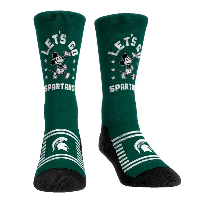 Michigan State Spartans - Disney - Let's Go! by Rock 'Em Socks