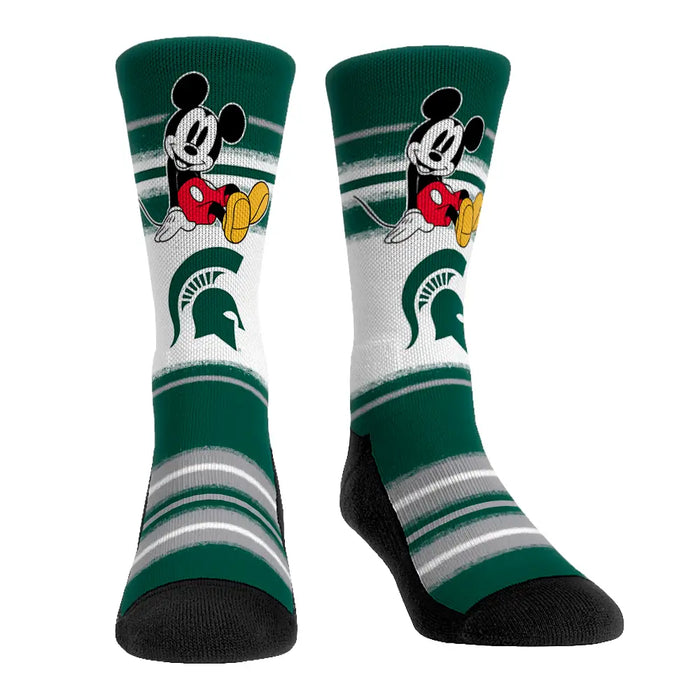 Michigan State Spartans - Disney - Sit Stripe by Rock 'Em Socks