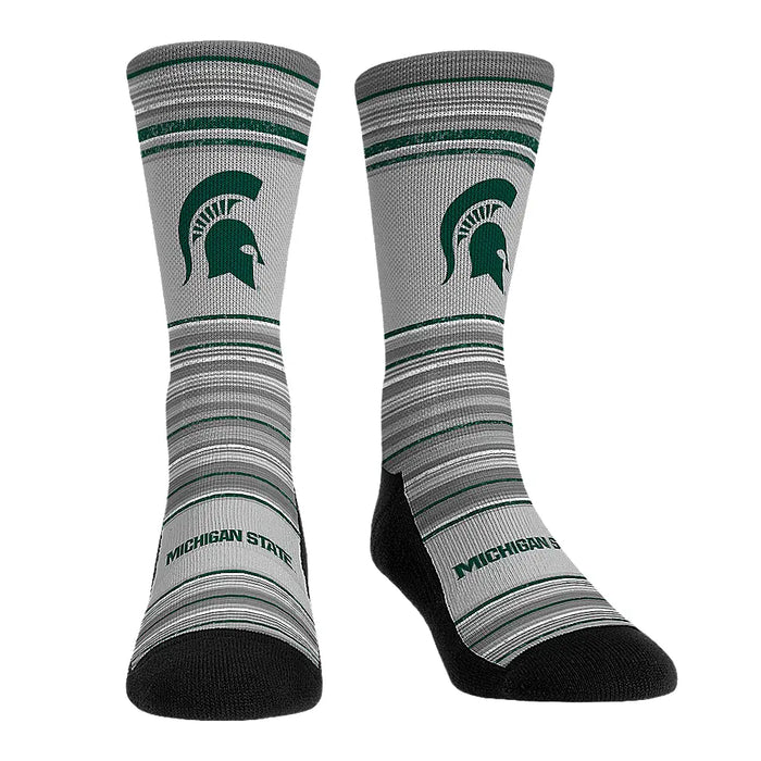 Michigan State Spartans - Heather Classics by Rock 'Em Socks