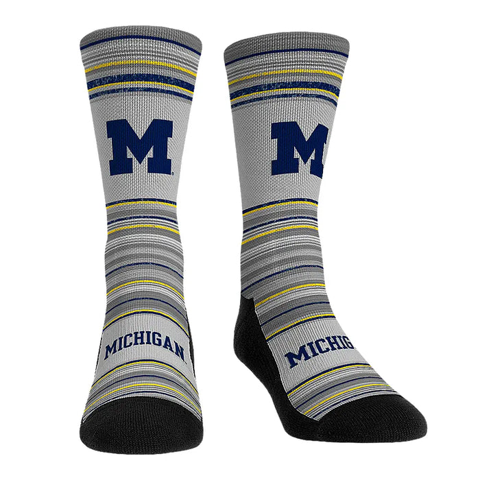 Michigan Wolverines - Heather Classics by Rock 'Em Socks