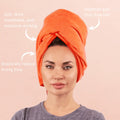 Microfiber Hair Towel by SLEEK'E HAIR