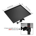 Microphone Stand Tray Clamp-on Rack Shelf Holder for Music Sheet by DailySale