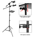 Microphone Stand Tray Clamp-on Rack Shelf Holder for Music Sheet by DailySale