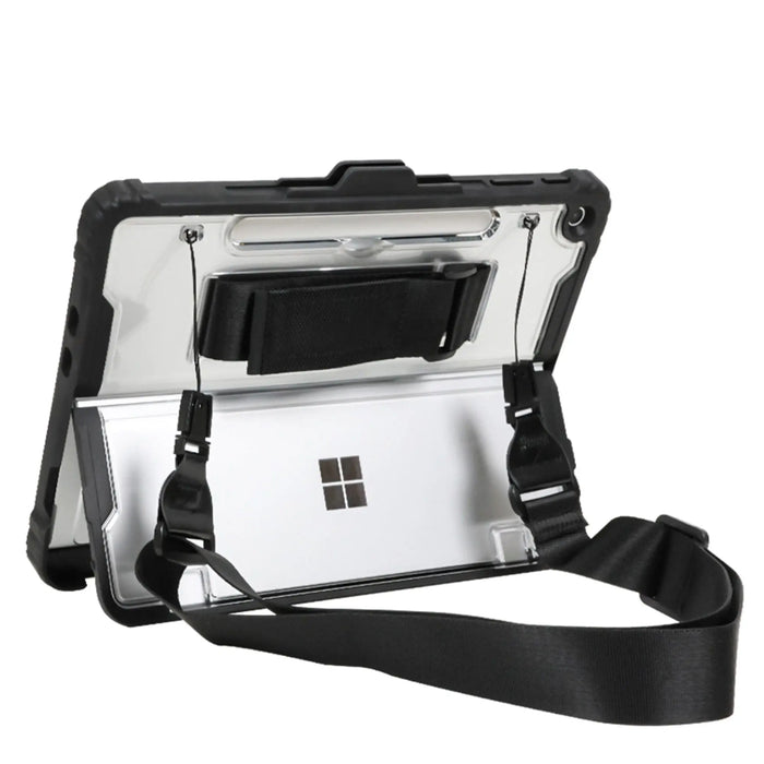 Microsoft Surface Pro 12-inch Case - Heavy-Duty with Hand & Shoulder Strap | Raider Series by Zerodamage Sahara Case LLC