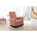 Mid-Century Modern Nursery Rocking Chair Armchair by DailySale