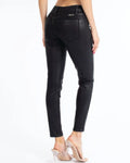 Mid Rise Coated Denim Super Skinny by Boutique 23