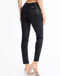 Mid Rise Coated Denim Super Skinny by Boutique 23