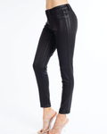 Mid Rise Coated Denim Super Skinny by Boutique 23