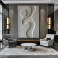 Midcentury Curves Wall Art by Tailored Canvases
