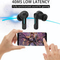 Middle Rabbit SW4 Wireless Gaming Earbuds (Refurbished) by DailySale